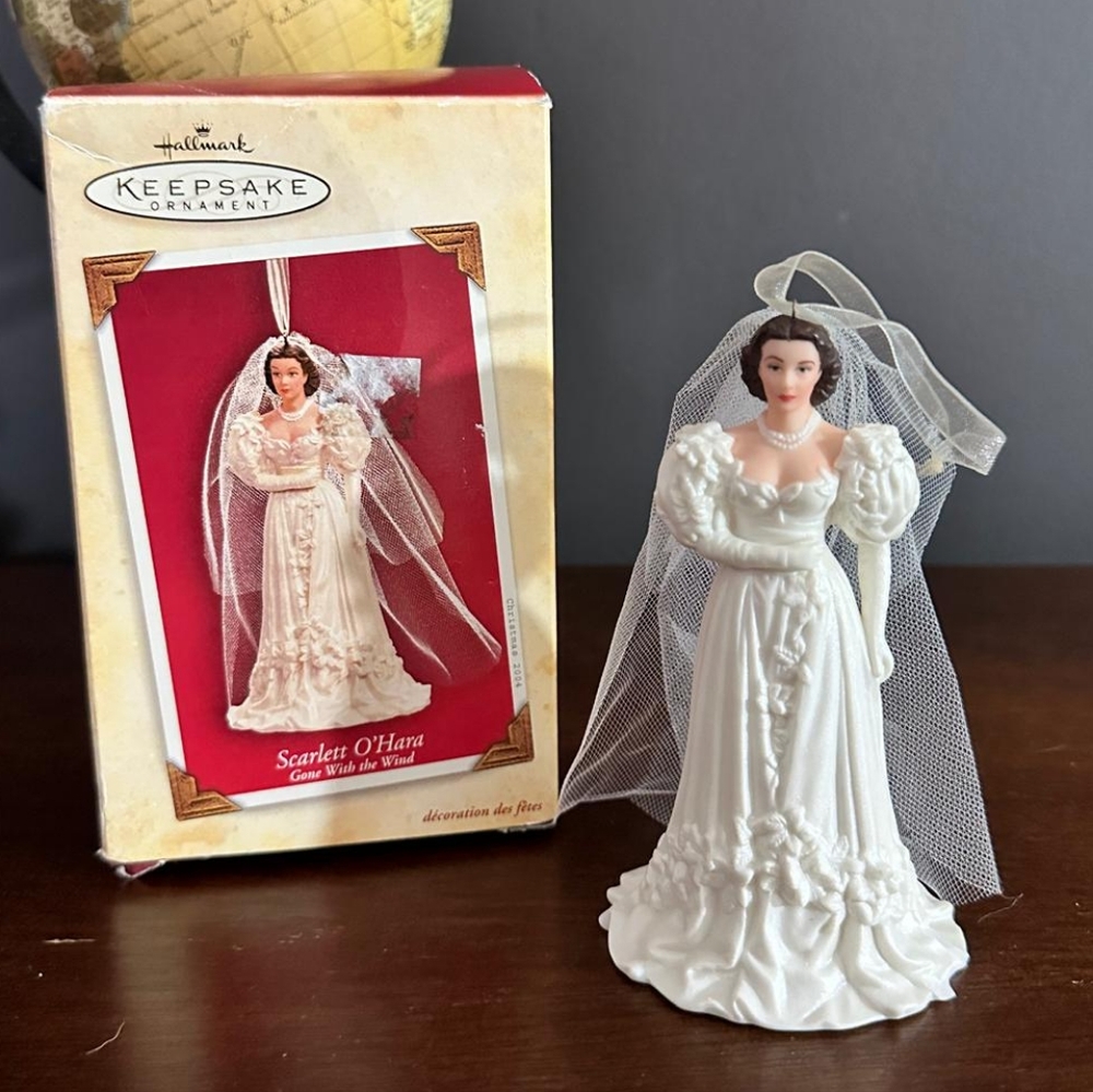 Hallmark Keepsake Ornament Scarlett O'Hara Gone With the Wind Wedding Dress